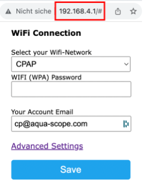 local connect to Wi-Fi